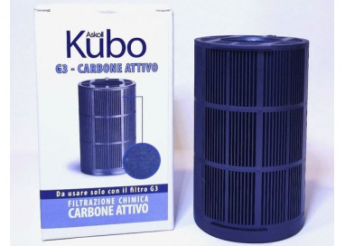 Materiale filtrante cartuccia carbone per filtro esterno Kubo G3 Askoll