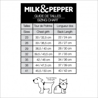 Milk&Pepper Piumino Edwin Galles Reversibile TG26