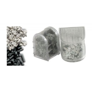 Materiale filtrante cartuccia Diamante Plus carbone/zeolite per Cobra 130-175 e Duetto 50-100-150