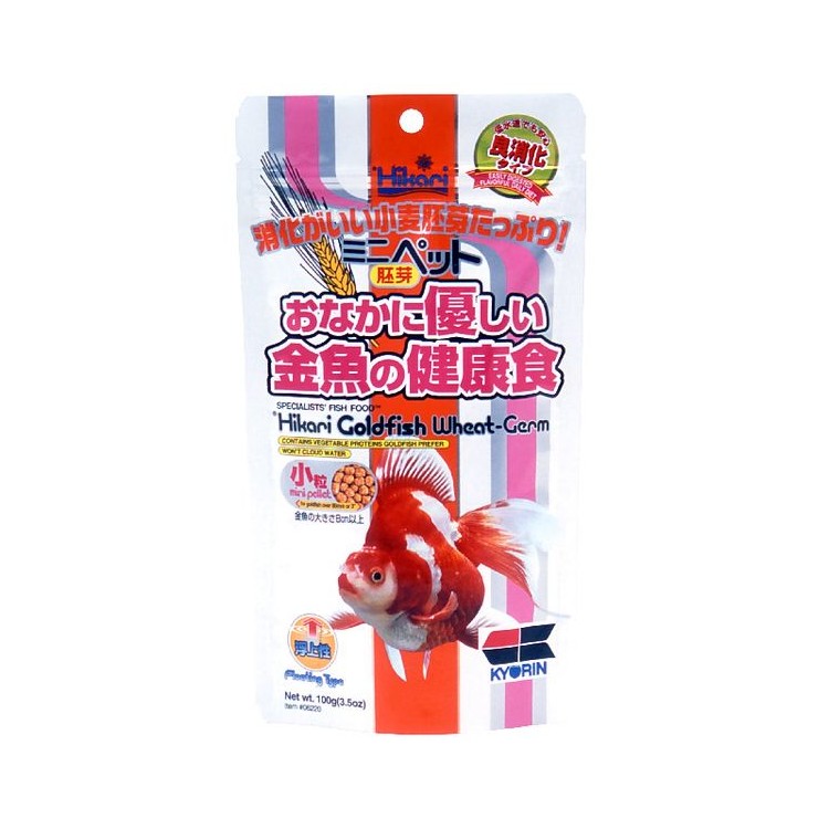 Mangime Hikari Goldfish Wheat-Germ Mini pellets 100 gr